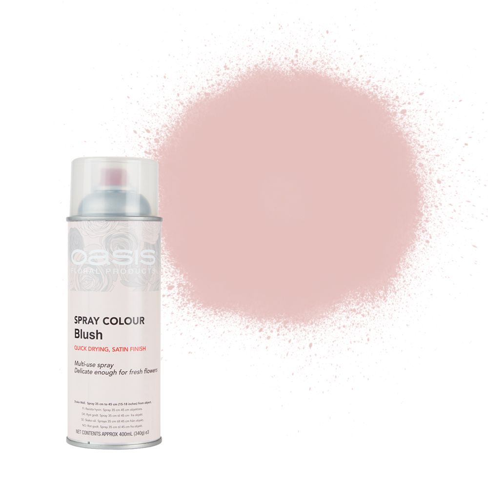 OASIS® Spray Paint Colours Blush 400ml — Artificial Floral Supplies