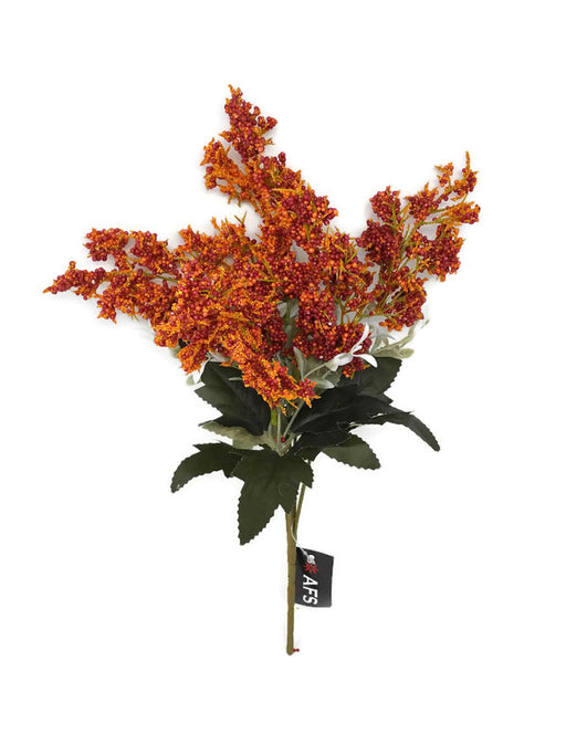 Limonium Bush x 35cm - Red & Orange