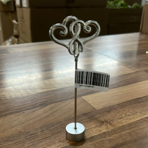 linked hearts place card holder-discontinued