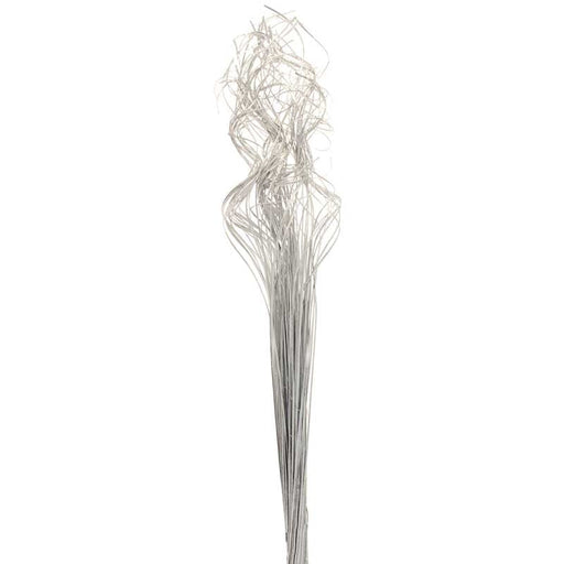 Ting Ting Curly Stems x 76cm - Silver