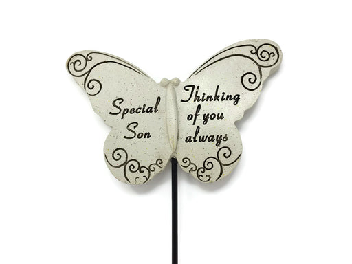 Butterfly Memorial Stick - Special Son