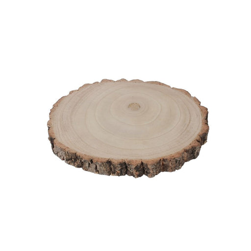 Oval Wood Slice - 28 x 23cm