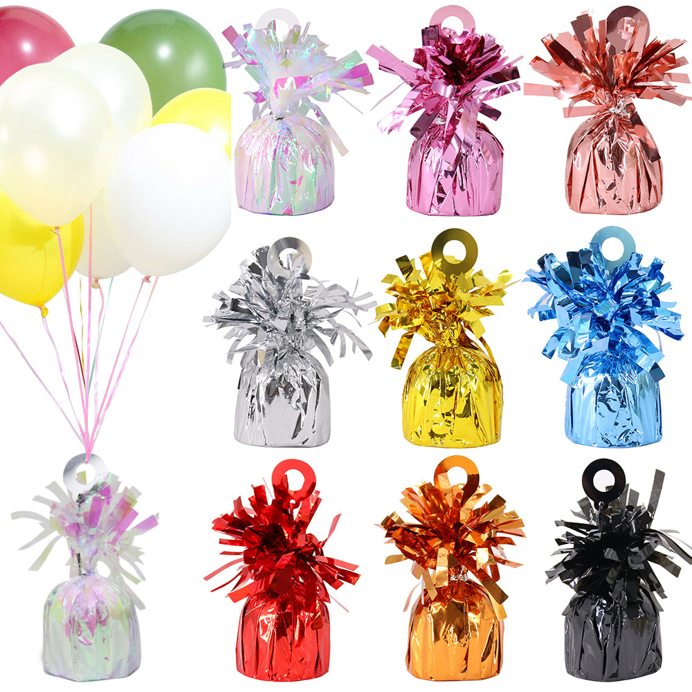 12x Ballon poids Or Rose 170 grammes - Ballons Helium Weight Weights Fête  Party