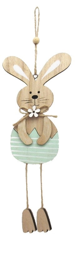 Bunny Character Hanger - Green