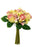 Rose & Hydrangea Bunch x 30cm - Pink & Sage Green