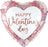 18inch Opal Valentine Gem Holographic Foil Balloon