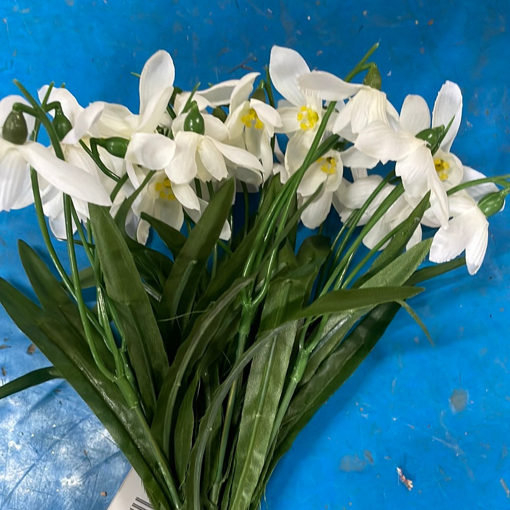 Snowdrop Bush x 30cm — Artificial Floral Supplies