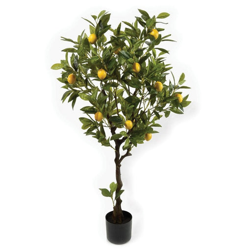Real Touch Potted Lemon Tree - Natural (120cm tall)