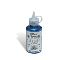 Royal Blue Glitter Glue Adhesive 50ml