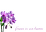 12 Large Florist Sympathy Message Cards - Forever in Our Hearts Lilac Orchids