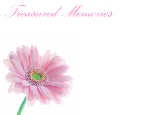 12 Large Florist Sympathy Message Cards - Treasured Memories