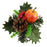 Christmas Pick With Cone Apple & Red Berries