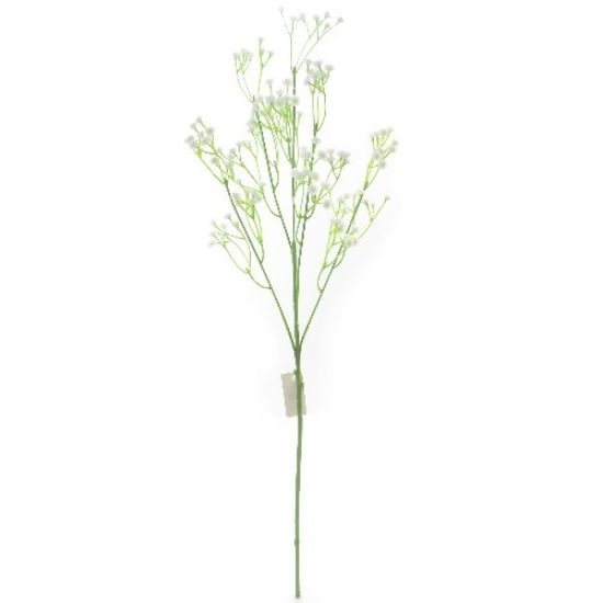 60cm Plastic Gypsophila White