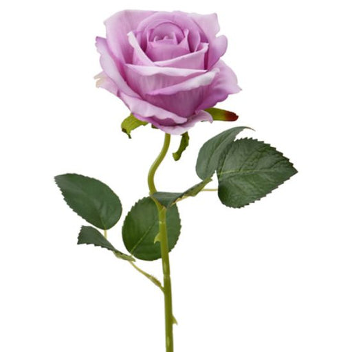 52cm Single Velvet Touch Pale Lilac Rose