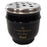 14cm Metal Grave Vase Black  With  Silver Lid - Dad