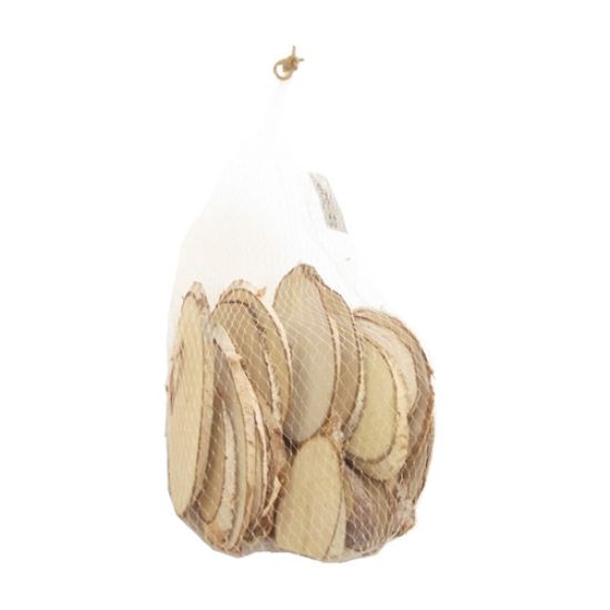 6-8cm Oval Wood  Slices X 250g BAG