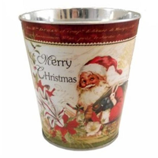 Merry Christmas Santa Pot 14cm