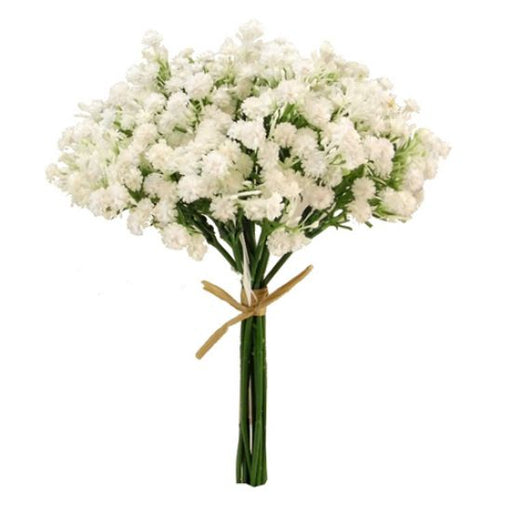 31cm Gyp Bundle 11 Stems White