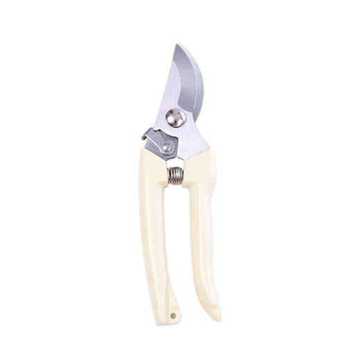 17.5cm Cream Floral Secateurs