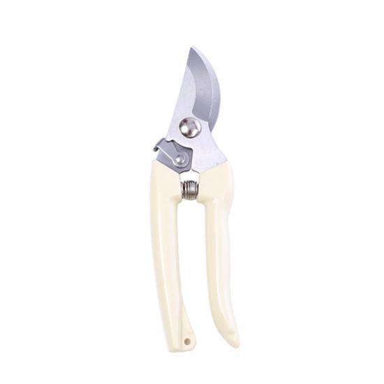 17.5cm Cream Floral Secateurs