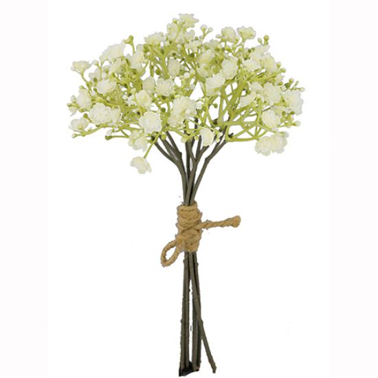 29cm Gypsophila Bundle - Cream