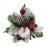 Christmas Pick With Parcel Apple & Holly