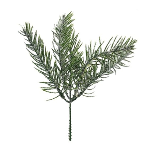 22cm Glittered Spruce Pick