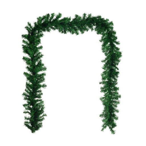 Large 9ft Green Spruce Garland