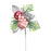 23cm Christmas Pick With Bauble & Berries Pink  x 12
