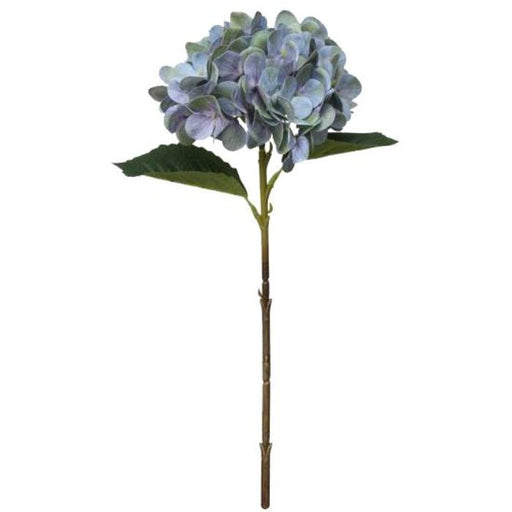 45cm Real Touch Hydrangea Blue