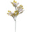 36cm Frosted Berry Pick - White/Green
