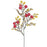 36cm Frosted Berry Pick - Red/Green