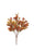 42cm Uv Resistant Orange Brown Leaf Bush
