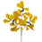 66cm Oak Leaf Branch With Acorns Yellow