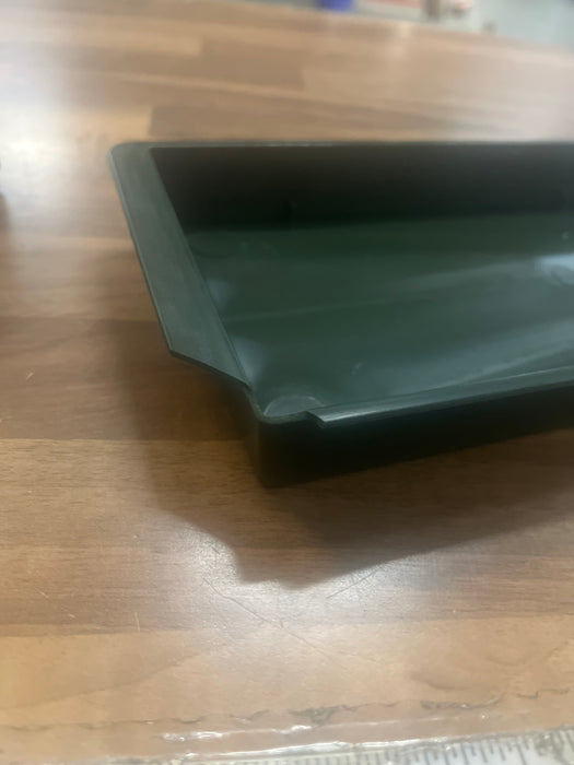 DAMAGED Single Triple Green Brick Tray  - W75 x D12cm