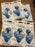 Joblot 48 latex balloons- Age 50 Blue Mix