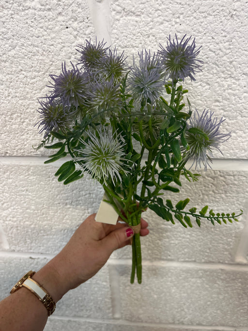 38cm purple echinops thistle