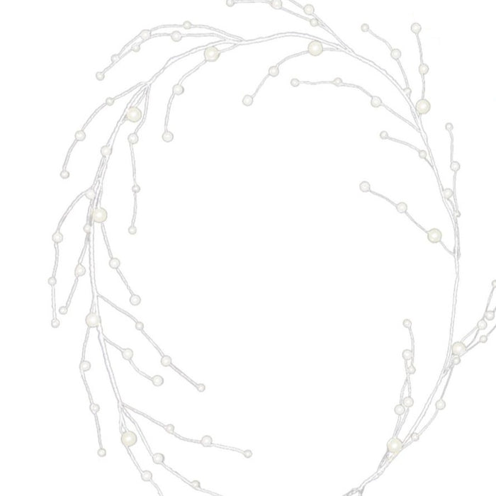 1.15m Wired Pearl Garland