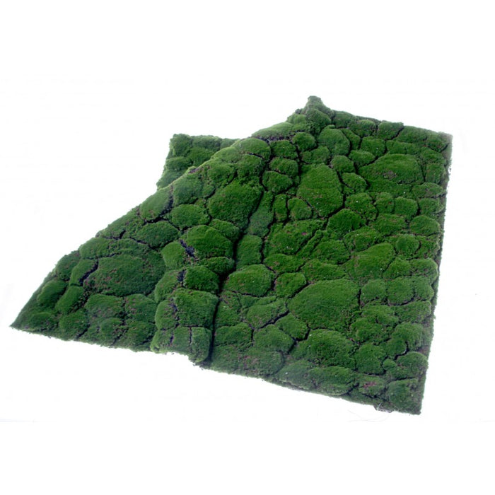 100cm Artificial Moss Tile - Green (100cm x 100cm)