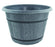 Cask Planter with Band x H28cm x L39cm - Grey Driftwood Design