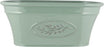 Embossed Olive Plastic Trough x  38cm - Green