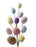 10 Speckled Egg Pick - 29cm Tall 