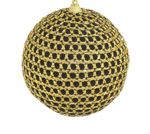 10cm Gold Link Bauble