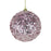 10cm Blush Sequin Bauble