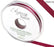 10mm x 20m Double Faced Satin Ribbon - Burgundy