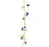 110cm Sweet Pea Garland -  Purple