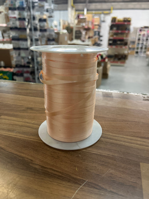 Reduced half a roll of Curling Ribbon - champagne peach