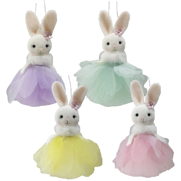 15cm Hanging Petal Bunny - One Selected at Random