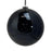 15cm Shiny Black Bauble