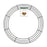Deco Mesh Coated Wire Ring Green 10pcs Diameter 16"/40cm